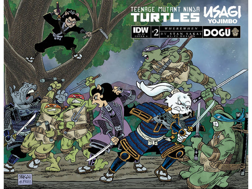 Comic Books IDW - TMNT/Usagi Yojimbo Wherewhen 002 (Cond. VF-) Cover A - 17088 - Cardboard Memories Inc.