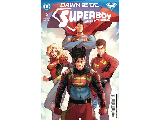 Comic Books DC Comics - Superboy the Man of Tomorrow 006 of 6 (Cond. VF-) 19378 - Cardboard Memories Inc.