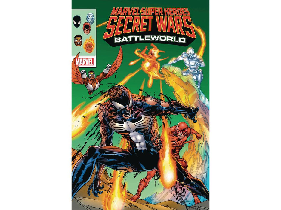 Comic Books Marvel Comics - Marvel Super Heroes Secret Wars Battleworld 004 (Cond. VF-) 21441 - Cardboard Memories Inc.