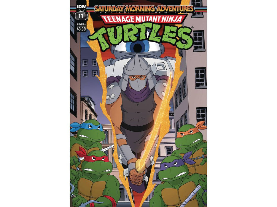 Comic Books IDW - TMNT Saturday Morning Adventures 2023 011 (Cond. VF-) 21185 - Cardboard Memories Inc.