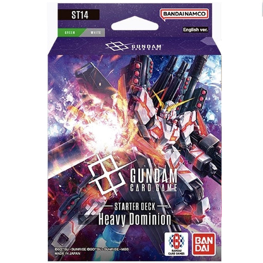 collectible card game Bandai - Gundam Card Game - ST-14 - Heavy Dominion - Starter Deck - Cardboard Memories Inc.