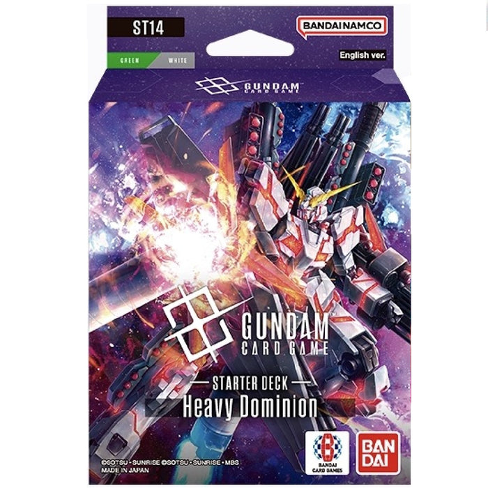 collectible card game Bandai - Gundam Card Game - ST-14 - Heavy Dominion - Starter Deck - Cardboard Memories Inc.