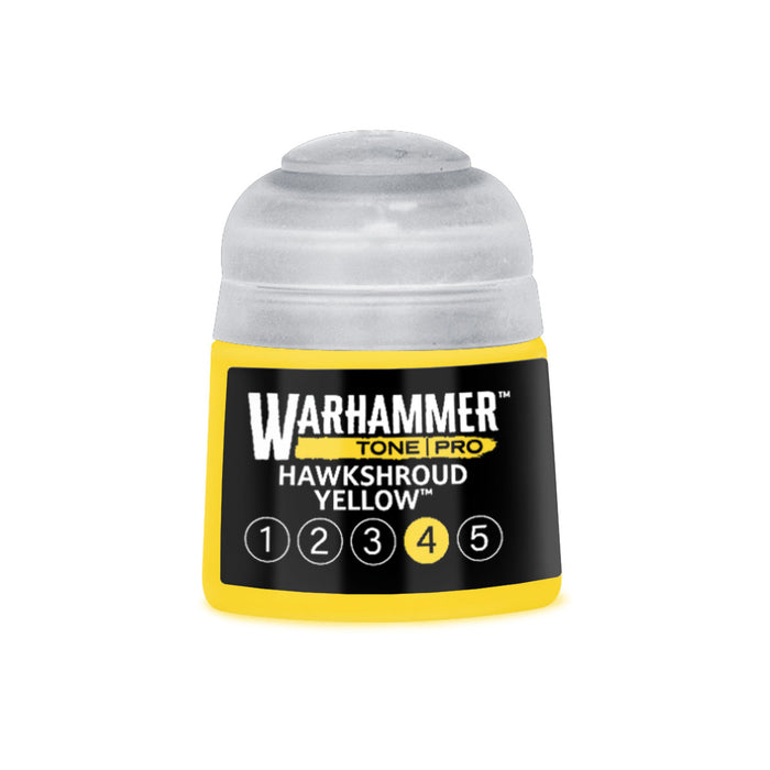 Paints and Paint Accessories Games Workshop - Warhammer Colour Tone Pro - Hawkshroud Yellow - 4 - 20-194 - Pre-Order - Cardboard Memories Inc.