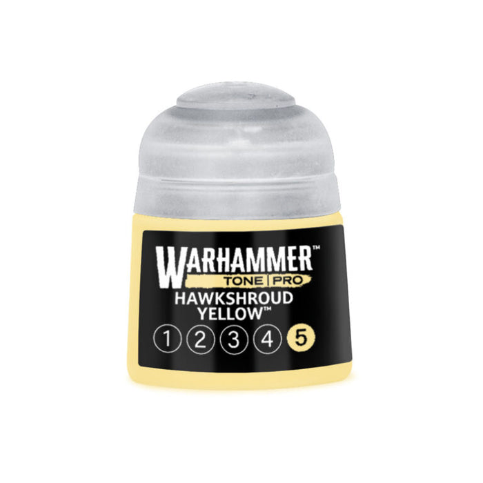 Paints and Paint Accessories Games Workshop - Warhammer Colour Tone Pro - Hawkshroud Yellow - 5 - 20-195 - Pre-Order - Cardboard Memories Inc.