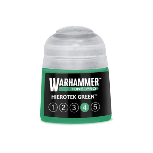 Paints and Paint Accessories Games Workshop - Warhammer Colour Tone Pro - Hierotek Green - 4 - 20-274 - Pre-Order - Cardboard Memories Inc.