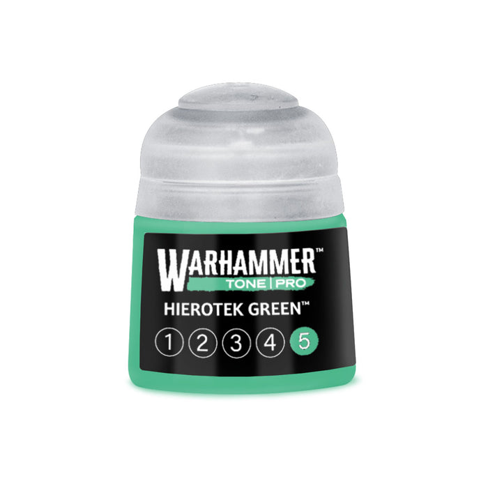 Paints and Paint Accessories Games Workshop - Warhammer Colour Tone Pro - Hierotek Green - 5 - 20-275 - Pre-Order - Cardboard Memories Inc.