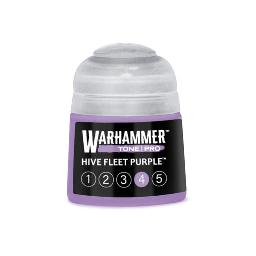 Paints and Paint Accessories Games Workshop - Warhammer Colour Tone Pro - Hive Fleet Purple - 4 - 20-394 - Pre-Order - Cardboard Memories Inc.
