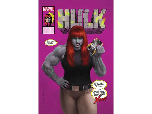 Comic Books Marvel Comics - HULK (2017) 007 - CVR B Variant Edition (Cond. VF-) - 18640 - Cardboard Memories Inc.