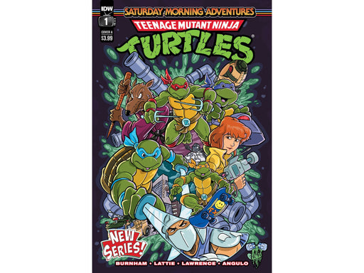 Comic Books IDW - TMNT: Saturday Morning Adventures 001 (Cond. VF-) - 17612 - Cardboard Memories Inc.