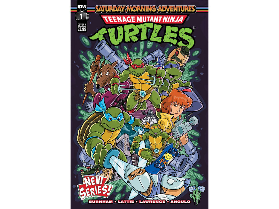 Comic Books IDW - TMNT: Saturday Morning Adventures 001 (Cond. VF-) - 17612 - Cardboard Memories Inc.