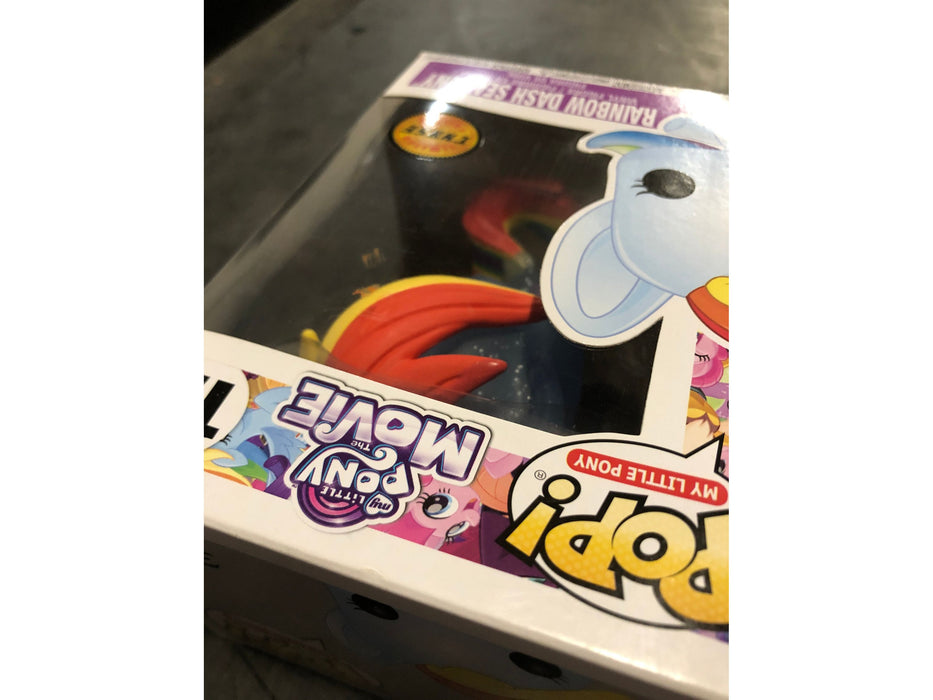 Action Figures and Toys POP! - Movies - My Little Pony The Movie - Rainbow Dash Sea Pony - Chase - Cardboard Memories Inc.