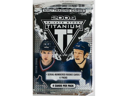 Sports Cards Pacific Trading Cards - 2004 - Hockey - Private Stock - Titanium - Pack - Cardboard Memories Inc.