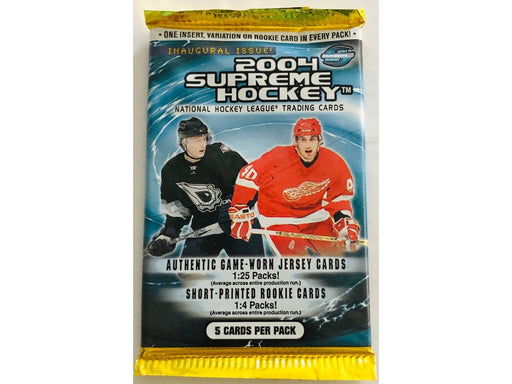 Sports Cards Pacific Trading Cards - 2004 - Hockey - Supreme - Pack - Cardboard Memories Inc.