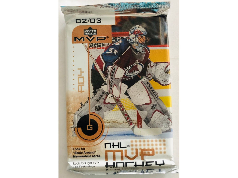Sports Cards Upper Deck - 2002-03 - Hockey - MVP - Pack - Cardboard Memories Inc.