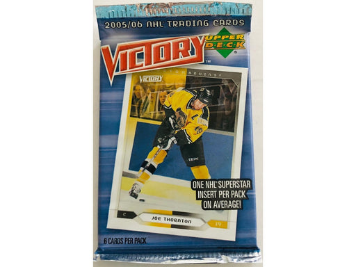 Sports Cards Upper Deck - 2005-06 - Hockey - Victory - Pack - Cardboard Memories Inc.
