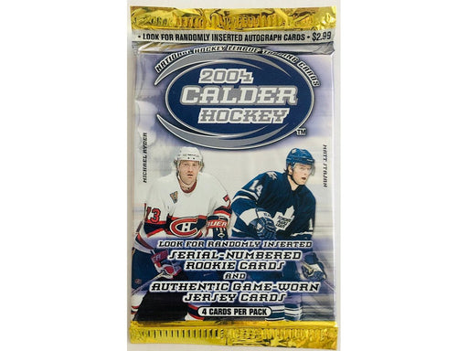 Sports Cards Pacific Trading Card Company - 2004 - Hockey - Calder - Pack - Cardboard Memories Inc.