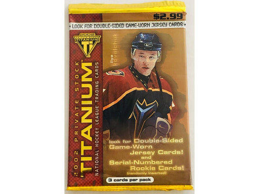 Sports Cards Pacific Trading Cards - 2002 - Hockey - Private Stock - Titanium - Pack - Cardboard Memories Inc.