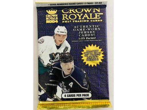 Sports Cards Pacific Trading Cards - 2004 - Hockey - Crown Royale - Pack - Cardboard Memories Inc.