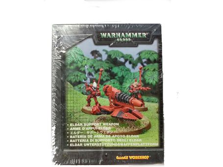 Collectible Miniature Games Games Workshop - Warhammer 40K - Eldar - Support Weapon - 46-20 (2003 Production) - Cardboard Memories Inc.