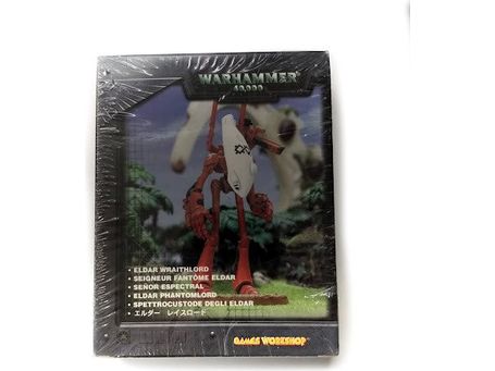 Collectible Miniature Games Games Workshop - Warhammer 40K - Eldar - Wraithlord - 46-19 (2003 Production) - Cardboard Memories Inc.