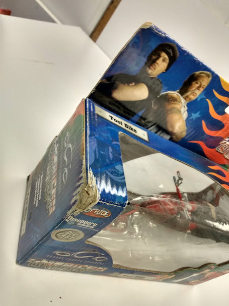 Action Figures and Toys Ertl - Joy Ride - OCC American Chopper Motorcycle Series - Tool Bike - Cardboard Memories Inc.