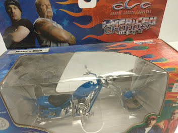 Action Figures and Toys Ertl - Joy Ride - OCC American Chopper Motorcycle Series - Mickey's Bike - Cardboard Memories Inc.