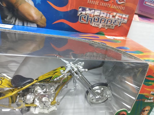 Action Figures and Toys Ertl - Joy Ride - OCC American Chopper Motorcycle Series - Dixie Chopper - Cardboard Memories Inc.