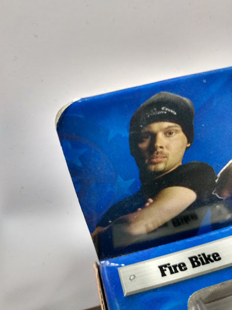 Action Figures and Toys Ertl - Joy Ride - OCC American Chopper Motorcycle Series - Fire Bike - Gold Limited Edition - Cardboard Memories Inc.