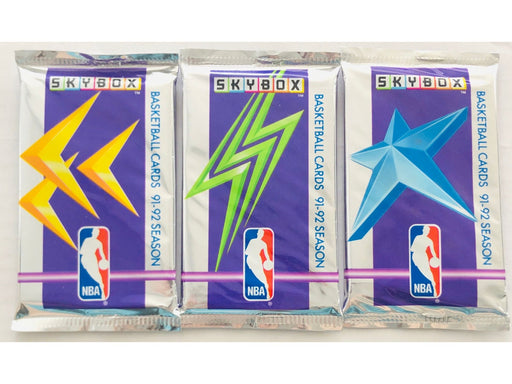 Sports Cards Skybox - 1991-92 - Series 1 - Basketball - Premium - Hobby Pack - Cardboard Memories Inc.