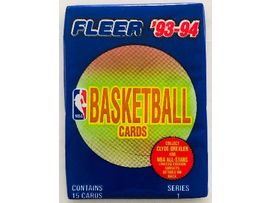 Sports Cards Fleer - 1993-94 - Series 1 - Basketball - Pack - Cardboard Memories Inc.