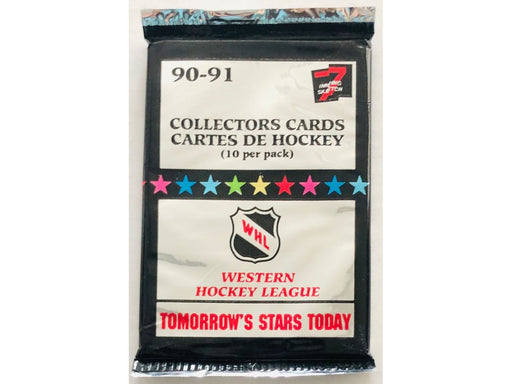 Sports Cards 7th Inning Sketch - WHL - 1990-91 - Hockey - Tomorrow's Stars Today - Pack - Cardboard Memories Inc.