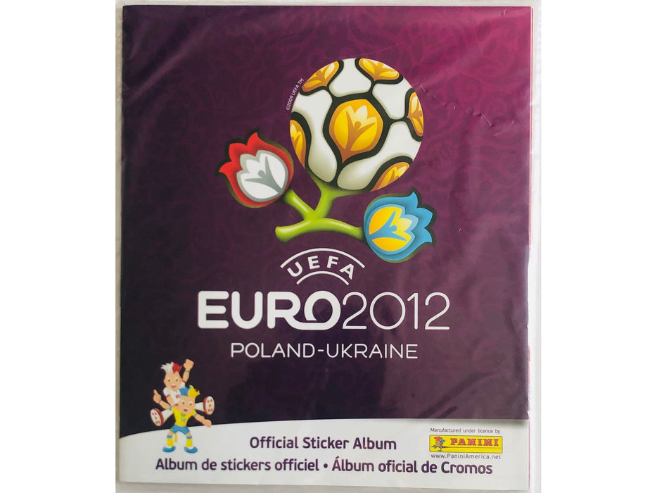 Stickers Panini - 2012 - Soccer - UEFA - Euro - Poland-Ukraine - Sticker Album - Cardboard Memories Inc.