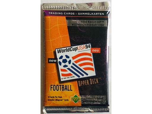 Sports Cards Upper Deck - 1994 - Soccer - World Cup - Pack - Cardboard Memories Inc.