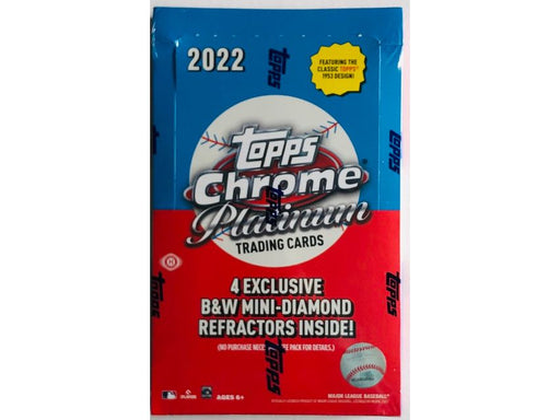 Sports Cards Topps - 2022 - Baseball - Chrome Platinum Anniversary - Lite Hobby Box - Cardboard Memories Inc.