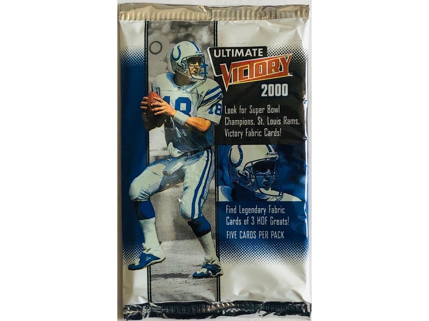 Sports Cards Upper Deck - 2000 - Football - Ultimate Victory - Pack - Cardboard Memories Inc.
