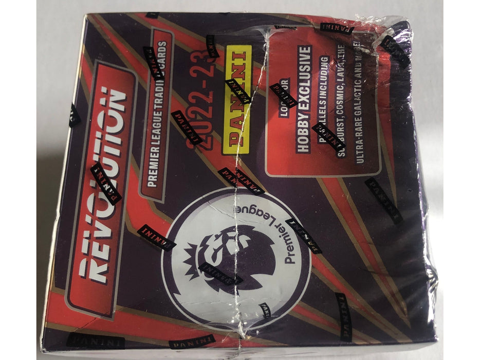 Sports Cards Panini - 2022-23 - Soccer - Revolution - Hobby Box - DAMAGED BOX - Cardboard Memories Inc.