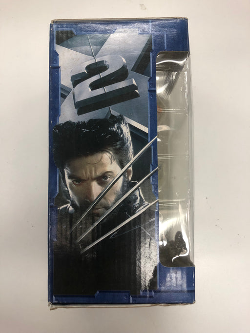 Action Figures and Toys NECA - 2003 - Neca-Head Knockers - X-Men United - Wolverine - Bobble Head - NEW IN DAMAGED BOX - Cardboard Memories Inc.