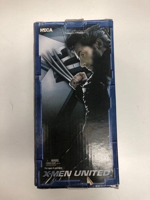 Action Figures and Toys NECA - 2003 - Neca-Head Knockers - X-Men United - Wolverine - Bobble Head - NEW IN DAMAGED BOX - Cardboard Memories Inc.