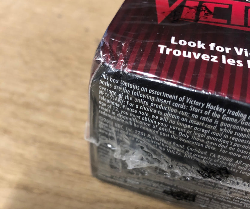 Sports Cards Upper Deck - 2011-12 - Hockey - Victory - Retail Box - Cardboard Memories Inc.