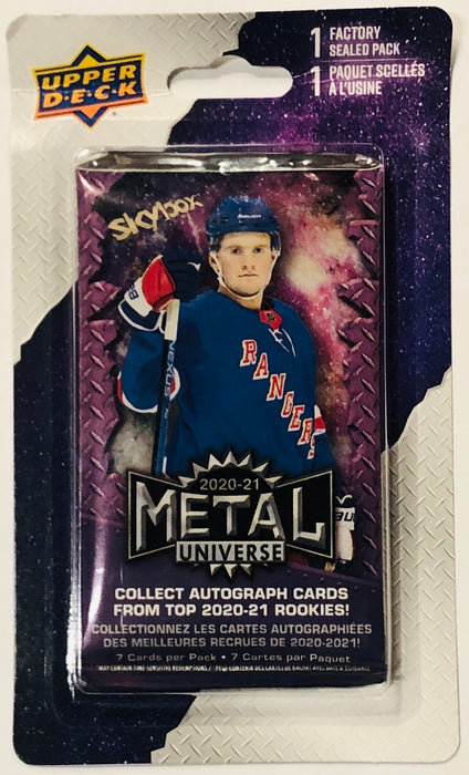 Sports Cards Upper Deck - 2020-21 - Hockey - Skybox Metal Universe - Blister Pack - Cardboard Memories Inc.