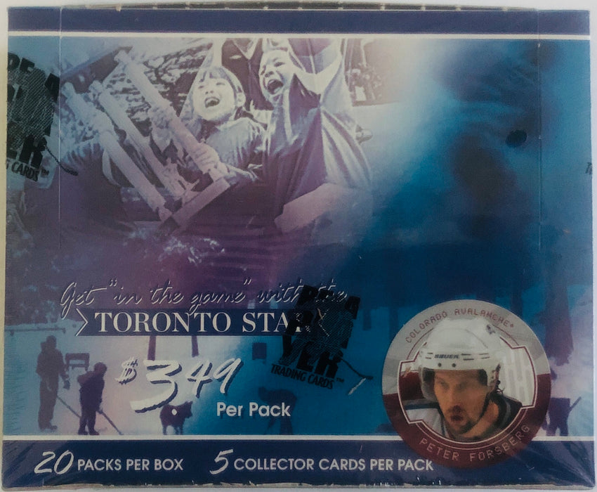 Sports Cards In the Game - 2003-04 - Hockey - Toronto Star - Retail Box - Peter Forsberg Variant - Cardboard Memories Inc.