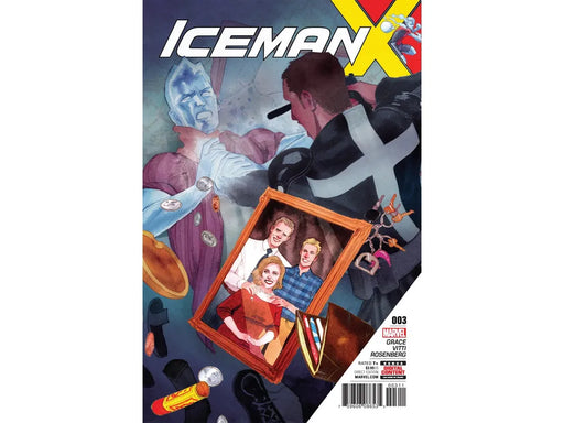 Comic Books Marvel Comics - Iceman (2017) 003 (Cond. VF-) - 18692 - Cardboard Memories Inc.