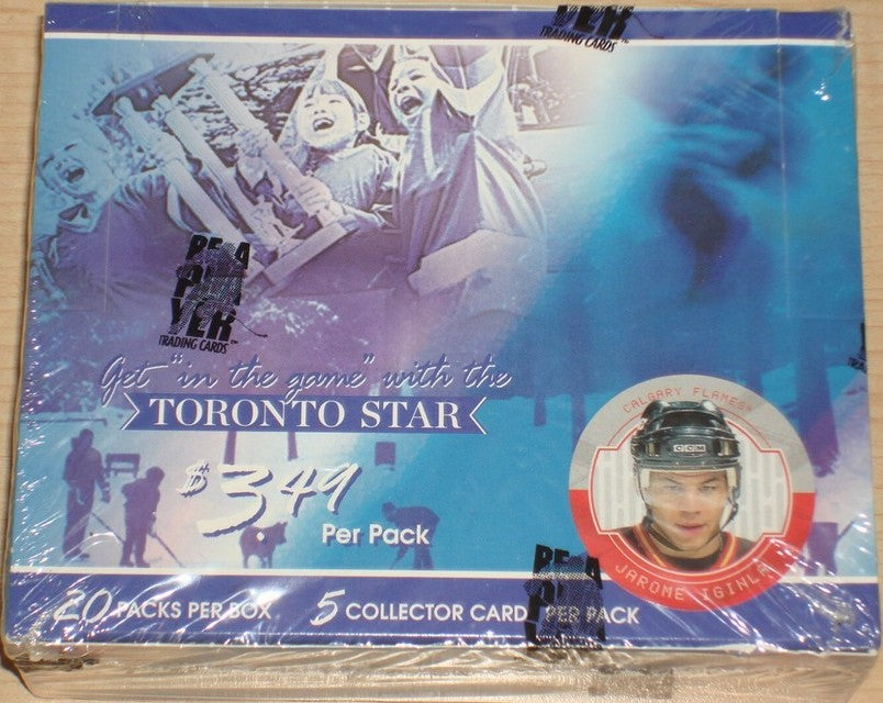 Sports Cards In the Game - 2003-04 - Hockey - Toronto Star - Retail Box - Jarome Iginla Variant - Cardboard Memories Inc.