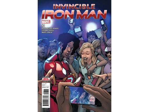 Comic Books Marvel Comics - Invincible Iron Man (2017 3rd Series) 008 (Cond. VF-) - 18643 - Cardboard Memories Inc.