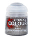 Paints and Paint Accessories Citadel Base - Iron Hands Steel - 21-46 (New Barcode) - Cardboard Memories Inc.