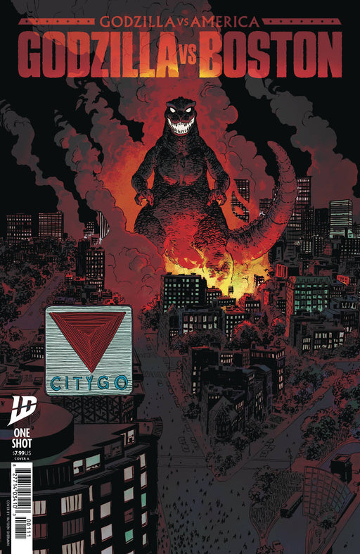 Comic Books, Hardcovers & Trade Paperbacks IDW - Godzilla vs America - Godzilla vs America (2025) 003 Boston (Cond. VF-) - 22662 - Cardboard Memories Inc.