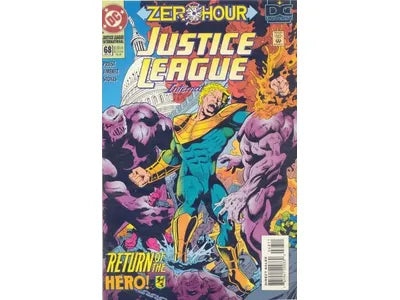 Comic Books DC Comics -  Justice league International 068 (Cond. VF-) - 19825 - Cardboard Memories Inc.