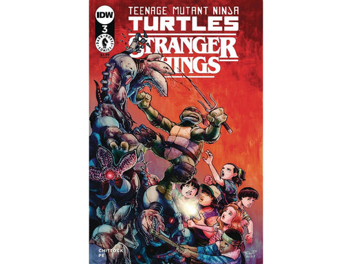 Comic Books IDW - TMNT x Stranger Things 003 (Cond. VF-) 18866 - Cardboard Memories Inc.