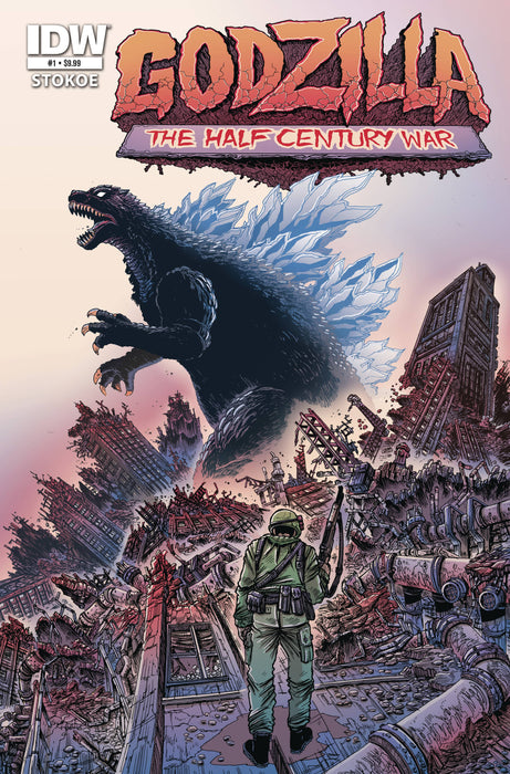 Comic Books, Hardcovers & Trade Paperbacks IDW - Godzilla - 70th Anniversary Foil Classics Half Century War (2025) 001 (Cond. VF-) - 22664 - Cardboard Memories Inc.
