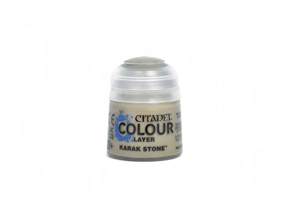Paints and Paint Accessories Citadel Layer - Karak Stone 22-35 - Cardboard Memories Inc.